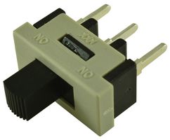 NKK SWITCHES CS12ANW03 SWITCH, SLIDE, SPDT, 3A, 250V, TH