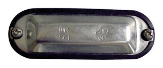 CROUSE-HINDS K75SG COVER, INTEGRAL GASKET, NEMA 4, STEEL, 0