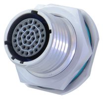 AMPHENOL INDUSTRIAL ALM07FD17-8S(072) CIRCULAR CONNECTOR, RCPT, 17-8, JAM NUT