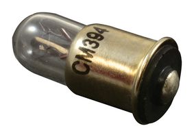 VCC / VISUAL COMMUNICATIONS COMPANY 394 LAMP, MIDGET FLANGE, T-1 3/4, 12V