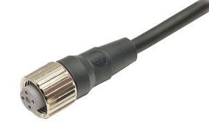 OMRON INDUSTRIAL AUTOMATION XS2F-M12PVC3S5M. SENSOR CORD, 3P, M12 RCPT-FREE END, 5M