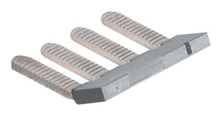 TE CONNECTIVITY - ENTRELEC 1SNA173523R1100 LATERAL JUMP BAR, BRASS/PA, 8MM, GREY