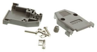 AIM CAMBRIDGE - CINCH CONNECTIVITY 40-9715HX D-SUB BACKSHELL, DA, 180DEG, PLASTIC