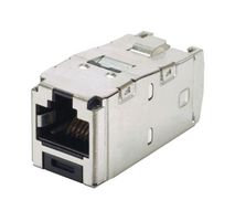 PANDUIT CJS688TGY-24 RJ45 CONN, JACK, 8P8C, 1PORT, BLACK