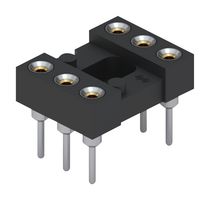 MILL-MAX 110-47-306-41-001000 DIP SOCKET, 6POS, 2.54MM, THROUGH HOLE