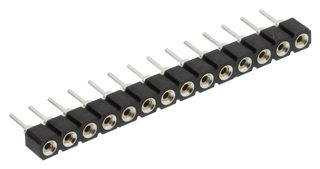 MILL-MAX 310-47-114-41-001000 SIP SOCKET, 14POS, 2.54MM, THROUGH HOLE
