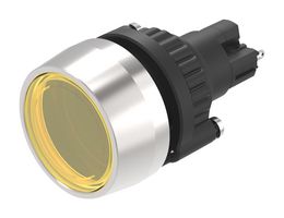 EAO K14-040.120071 PANEL INDICATOR, YELLOW, 24V, SOLDER