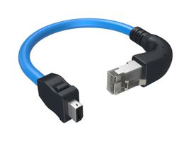 AMPHENOL COMMUNICATIONS SOLUTIONS ND9ACH250AM ENET CORD, IX A PLUG-R/A RJ45 PLUG/19.7"
