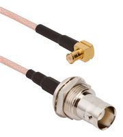 AMPHENOL RF 095-850-303-006 CABLE ASSY, BNC JACK-MCX R/A PLUG, 6"