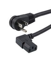 L-COM N515PR-C13L-15-3F POWER CORD, R/A N5-15P-IEC C13, 3 , 15A