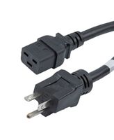 L-COM N620P-C19-20-3F POWER CORD, N6-20P-IEC C19, 3 , 20A
