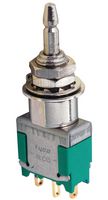 ALCOSWITCH - TE CONNECTIVITY MPA206R SWITCH, PUSHBUTTON, DPDT, 6A, 250V