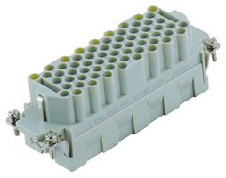TE CONNECTIVITY T2051283201-007. HEAVY DUTY INSERT, RCPT, 64+PE, 12AWG