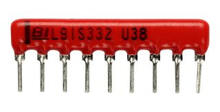 TT ELECTRONICS / BI TECHNOLOGIES L083S101LF RES, NET, ISO, 100R, 0.1W, 2%, SIP
