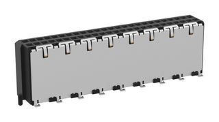 ERNI - TE CONNECTIVITY 224514-E MEZZANINE CONN, RCPT, 50POS, 2ROW, 1MM