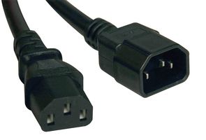 EATON TRIPP LITE P004-010 POWER CORD, IEC C14/IEC C13, 10FT, 10A