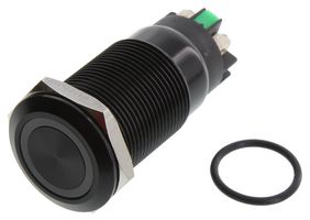 ARCOLECTRIC / BULGIN LIMITED MPI005RTELAGN12 ANTI VANDAL SW, SPDT, 5A, 24V/125V, GRN