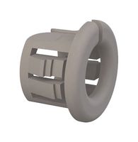 ESSENTRA COMPONENTS NM22OCB0500 GROMMET, NYLON 6.6, 12.7MM, BLACK