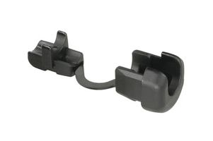 ESSENTRA COMPONENTS 23MP04K10 GROMMET, NYLON, 12.7MM, BLACK