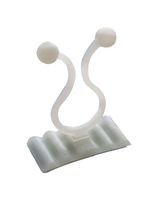 ESSENTRA COMPONENTS TLFB-450-01A1 CABLE TIE, 0.5", TWIST LOCK, NAT, PA 6.6