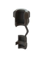 ESSENTRA COMPONENTS 23MP02P40 GROMMET, NYLON, 9.5MM, BLACK