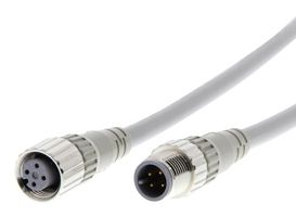OMRON INDUSTRIAL AUTOMATION XS2WD421J81F SENSOR CORD, 4P M12 PLUG-M12 RCPT, 10M