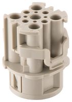 HARTING 09155083101. HEAVY DUTY INSERT, RCPT, 8POS+PE