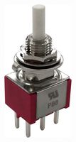 MULTICOMP PRO MP-PB8-BA00A2QE-3. PB SW, DPDT, 6A, 125VAC/28VDC, PANEL, TH