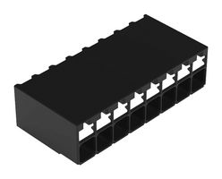 WAGO 2086-1208/700-000/997-607 TB, WIRE TO BRD, R/A, 8POS, 16AWG