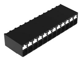 WAGO 2086-1212/300-000 TB, WIRE TO BRD, R/A, 12POS, 16AWG