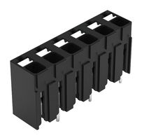 WAGO 2086-3126/300-000 TB, WIRE TO BRD, 6POS, 16AWG