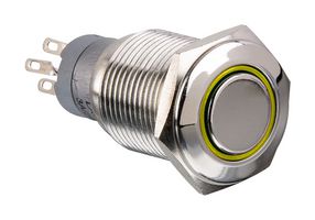 ARCOLECTRIC / BULGIN LIMITED MP0045/1D1AM012S VANDAL RESISTANT SW, DPDT, 3A, 250V, AMB