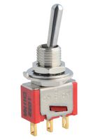 TE CONNECTIVITY - ALCOSWITCH TMS6T1B1M1QE TOGGLE SWITCH, SPDT, 3A, 120VAC, PANEL