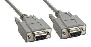 AMPHENOL CABLES ON DEMAND CS-DSNULW29FF-025 CABLE ASSY, DB 9P RCPT-RCPT, 25FT