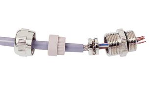 HARTING 19620005081 CABLE GLAND, M20, METAL, 4-6.5MM