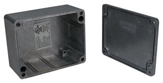 BUD INDUSTRIES AN-1304-A ENCLOSURE, WALL, ALUMINIUM, NATURAL