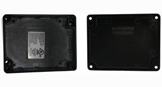 BUD INDUSTRIES AN-1304-AB ENCLOSURE, WALL, ALUMINIUM, BLACK