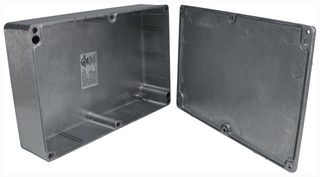 BUD INDUSTRIES AN-1307-A ENCLOSURE, WALL, ALUMINIUM, NATURAL