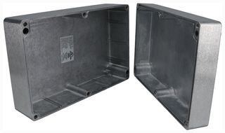 BUD INDUSTRIES AN-1308-A ENCLOSURE, WALL, ALUMINIUM, NATURAL