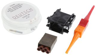 TE CONNECTIVITY - DEUTSCH ABC06N-20S CONNECTOR, PLUG, 5POS, CRIMP