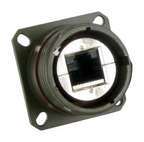AMPHENOL PCD RJFTV2PEM2N00 MODULAR CONN, RJ45 JACK, 8P8C, PANEL