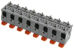 WAGO 2606-1358 TERMINAL BLOCK, WTB, 8POS, 24-8AWG