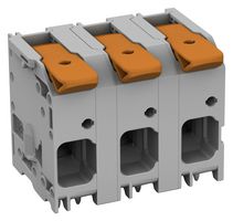 WAGO 2616-1353 TERMINAL BLOCK, WTB, 3POS, 18-4AWG