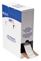 BRADY BM-250-1-342 LABEL, HEAT SHRINK, 6.35MM X 25.4MM, WHT