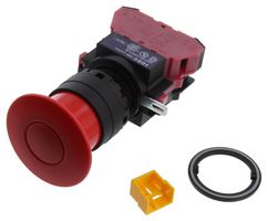 IDEC HW1B-Y2F01-R SWITCH, EMERGENCY STOP, 1NC, 600VAC