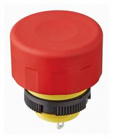 NKK SWITCHES FF0116BBCEEA01 E-STOP SWITCH, SPST-NC, 0.5A, 24VDC