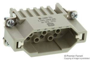 HARTING 09210153001 RECTANGULAR HAN INSERT, PLUG 15 POSITION