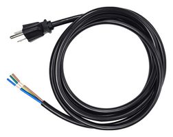 MULTICOMP PRO MC-186-DC PWR CORD, NEMA 5-15P-FREE END, 7.9
