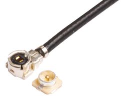 HIROSE / HRS UFL-2LPA-088Y1T-A-300. CABLE ASSY, R/A U.FL PLUG-PLUG, 11.81"