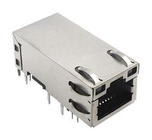 BEL MAGNETIC SOLUTIONS G27-122T-066B. MOD CONN, R/A RJ45 JACK, 8P8C, 1PORT, TH